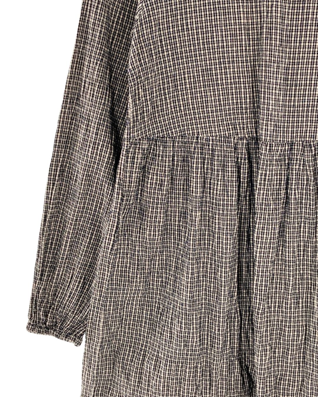 Vestido mini manga larga