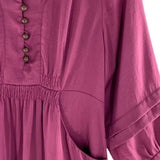 Vestido mini satinado