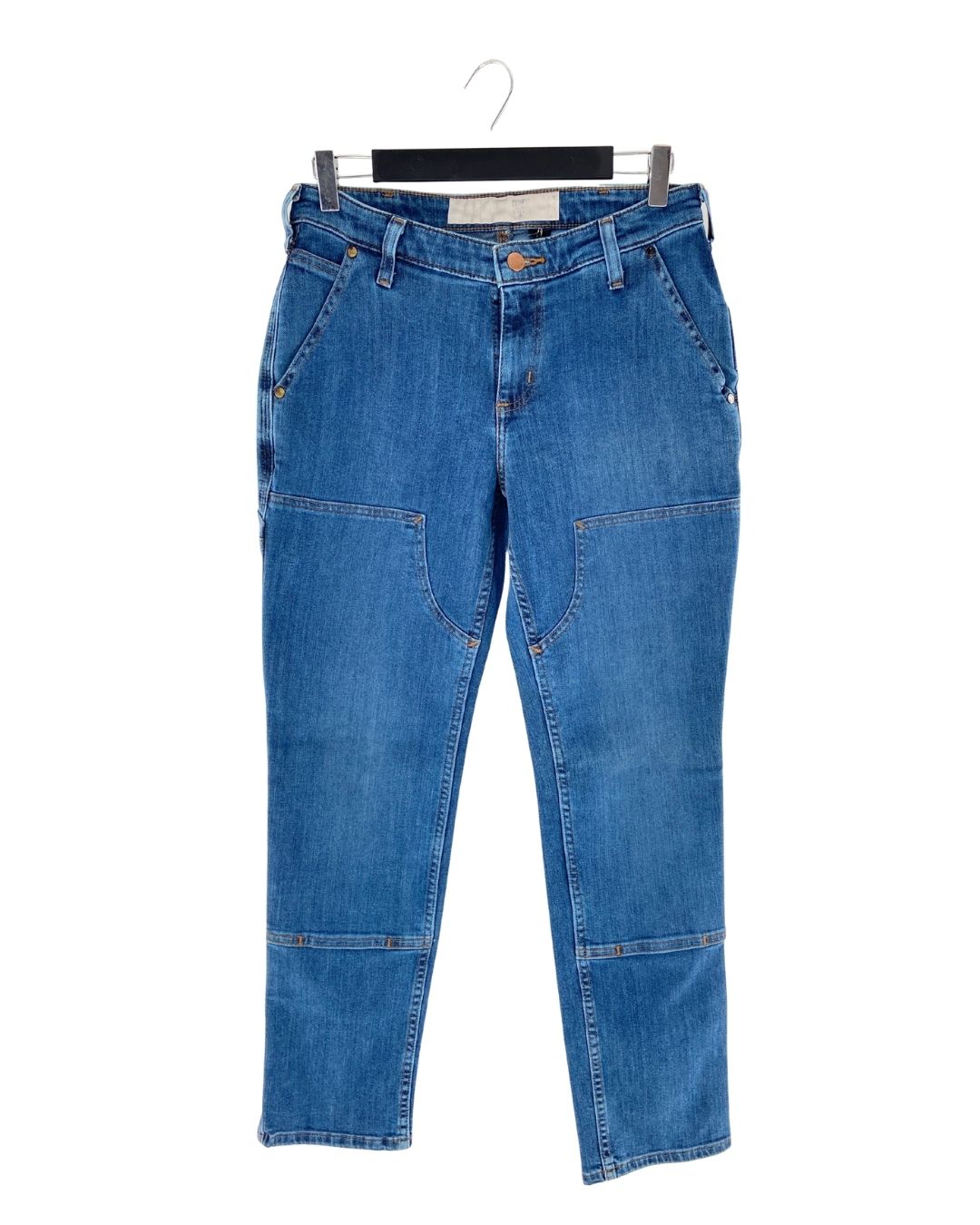Jean stretch straight costuras