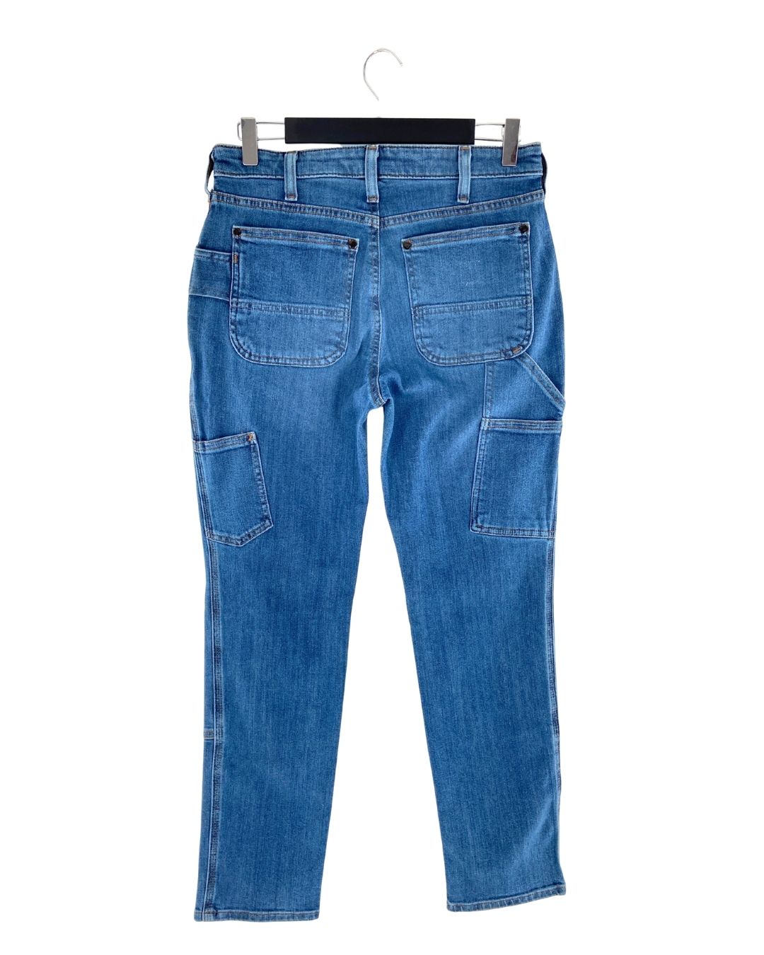 Jean stretch straight costuras