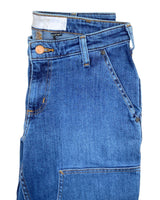 Jean stretch straight costuras