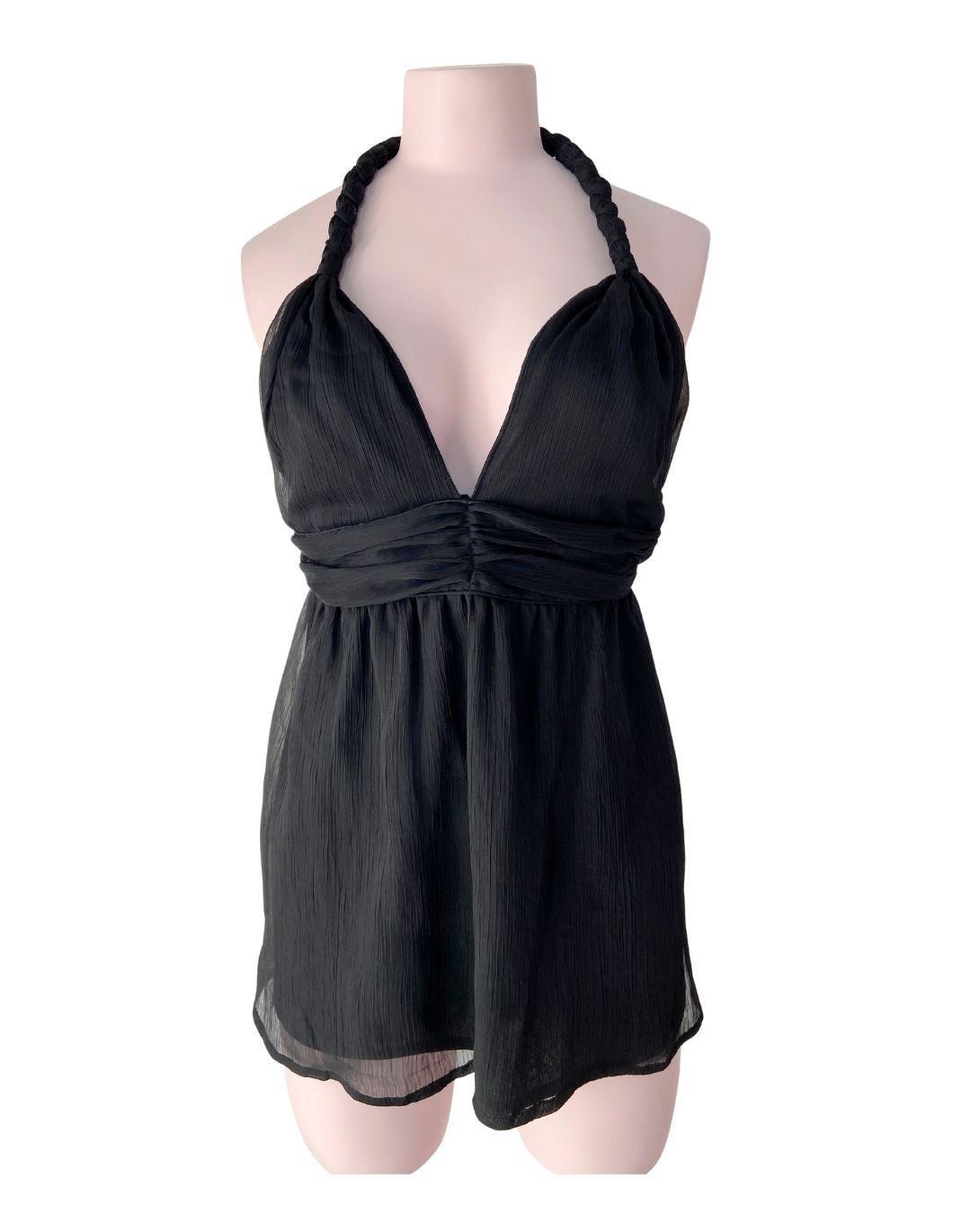 Blusa con textura entorchada
