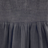 Vestido mini encauchado