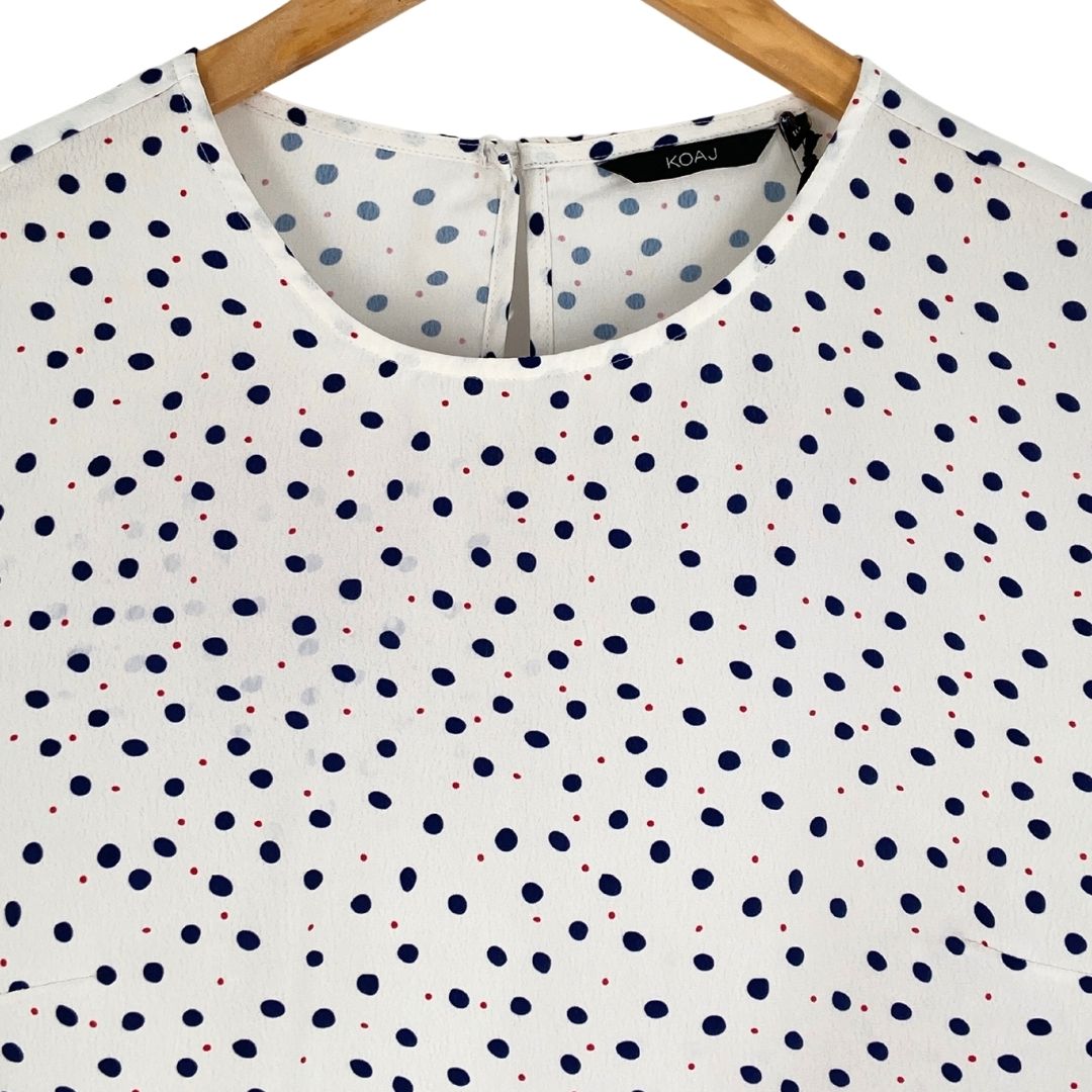 Blusa manga larga con textura
