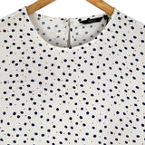 Blusa manga larga con textura