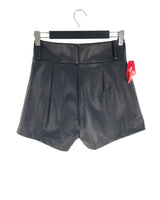 Short mini efecto piel