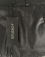 Short mini efecto piel