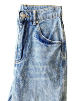 Jean rigído wide leg corazones