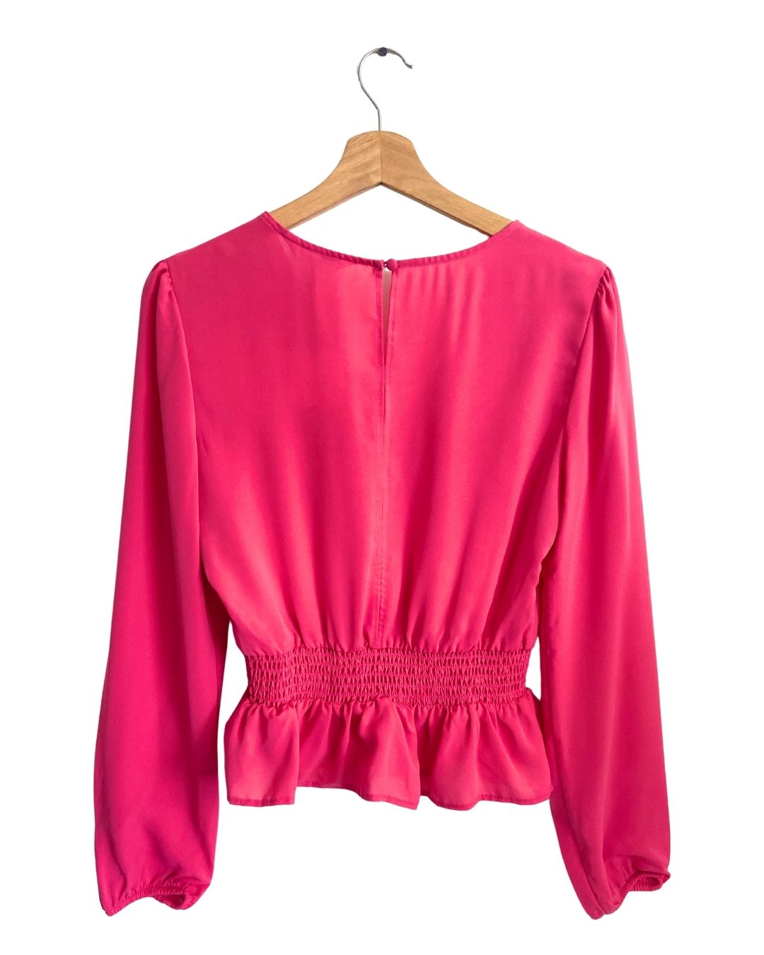 Blusa manga larga encauchada