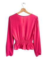 Blusa manga larga encauchada