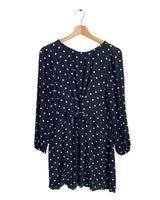 Vestido midi anudado