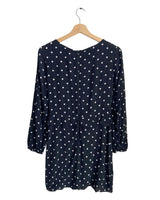 Vestido midi anudado