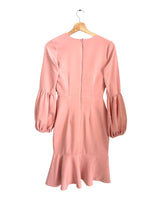 Vestido midi manga larga