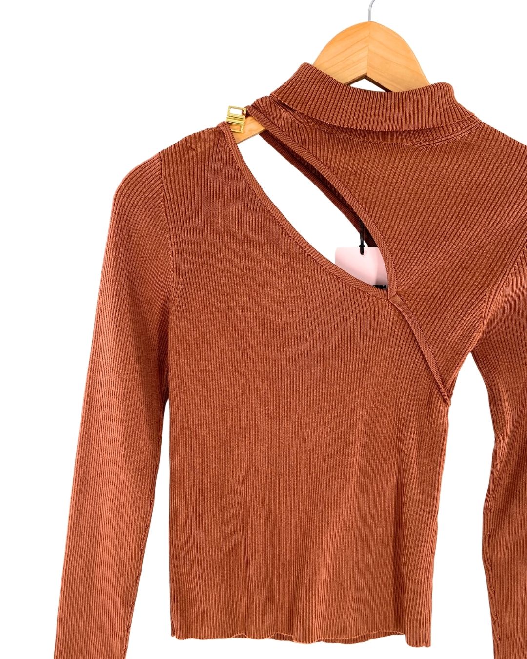 Saco manga larga con broche