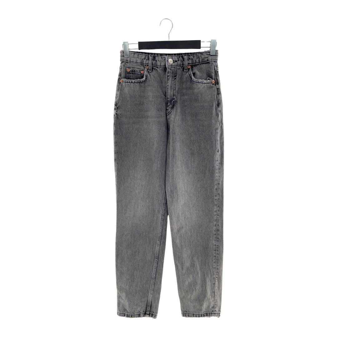 Jean mom fit wash destroyed