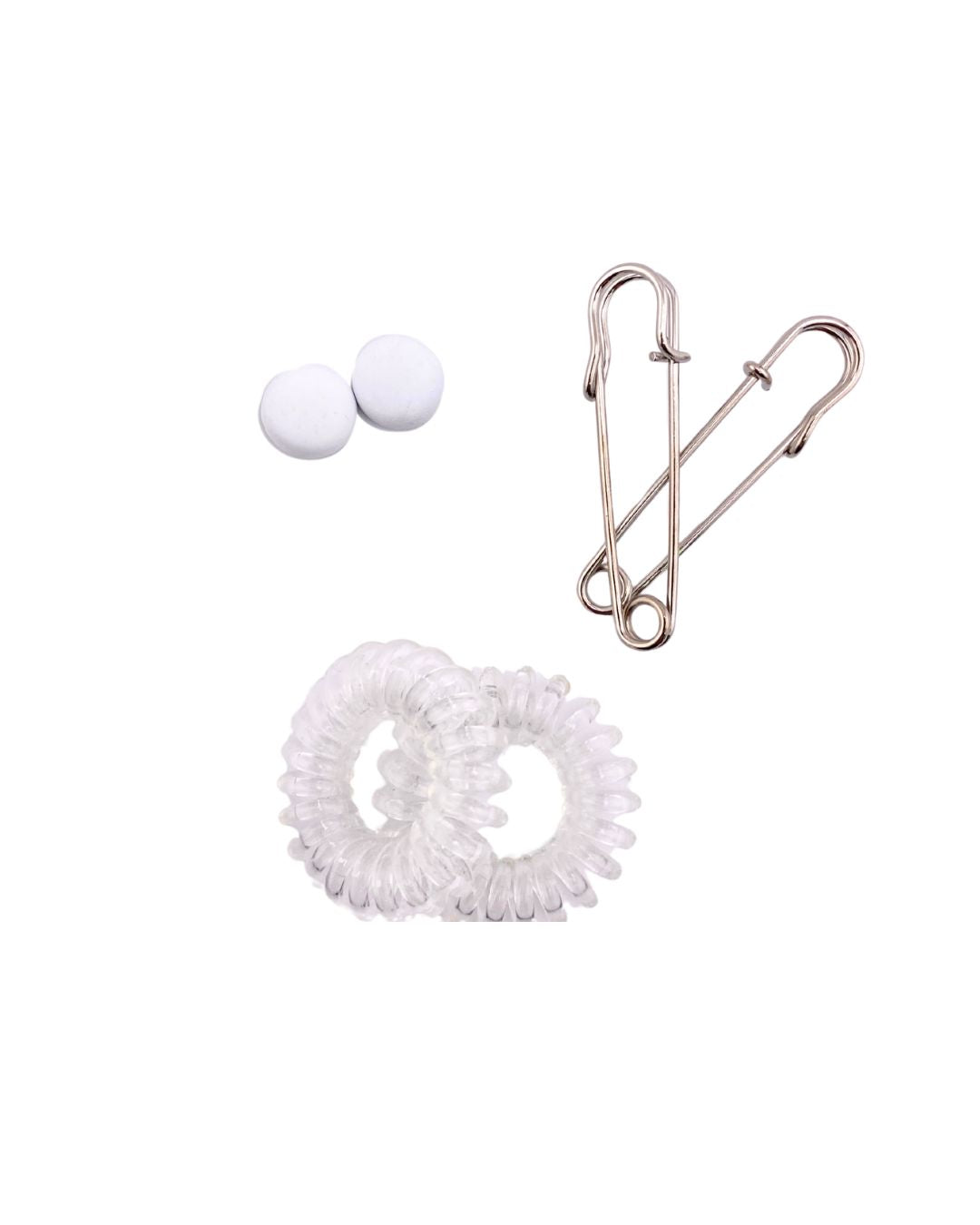 Kit de Emergencia y Ajuste de Prendas Blanco
