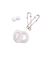 Kit de Emergencia y Ajuste de Prendas Blanco