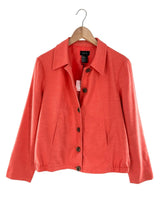 Chaqueta abotonada con textura
