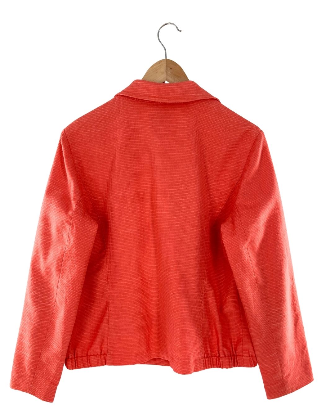 Chaqueta abotonada con textura