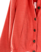 Chaqueta abotonada con textura