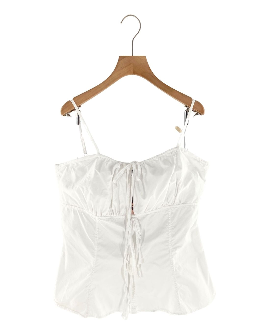 Blusa tiras ajustables anudada