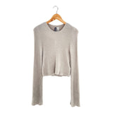Jersey crop tejido extrafino