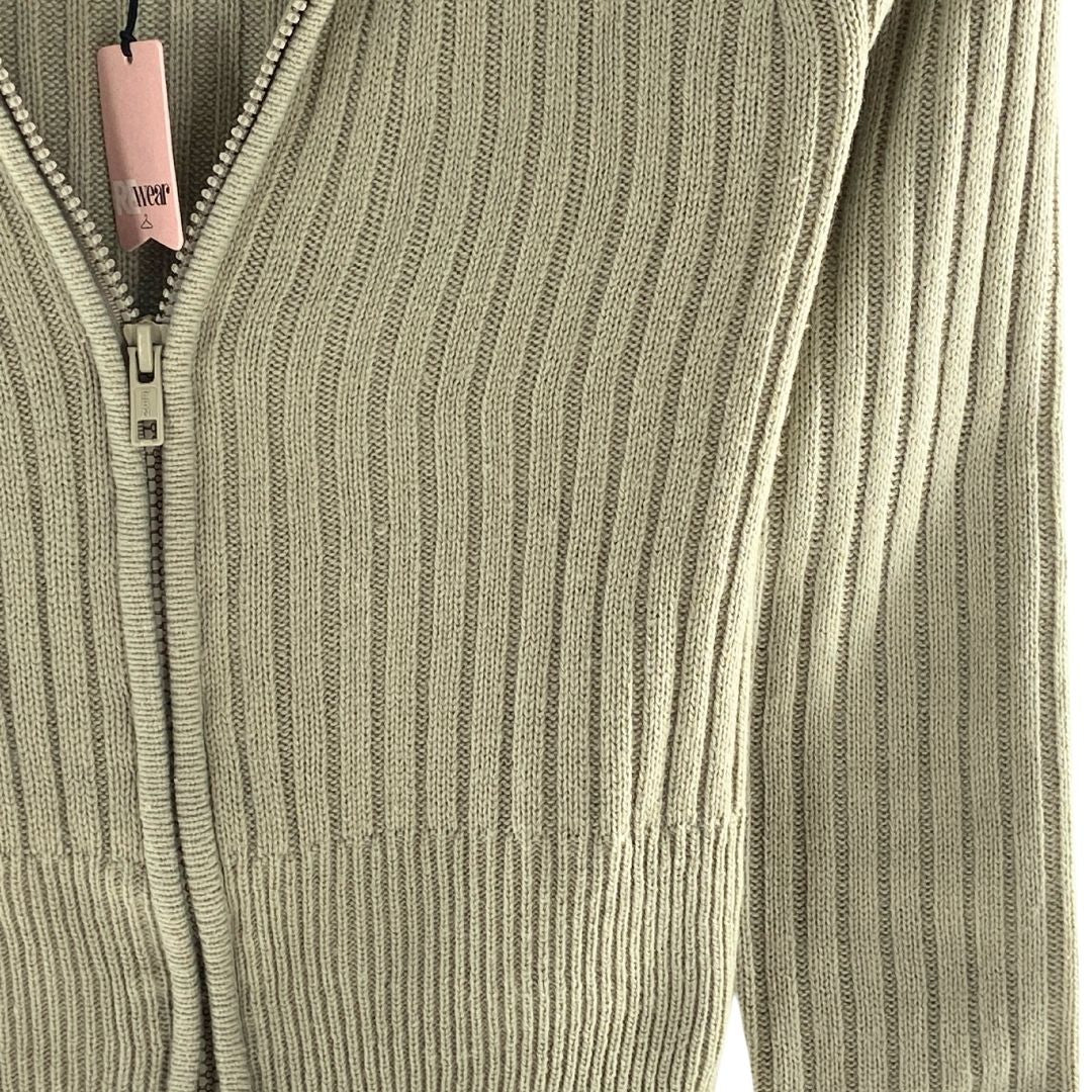Cardigan crop tejido soft
