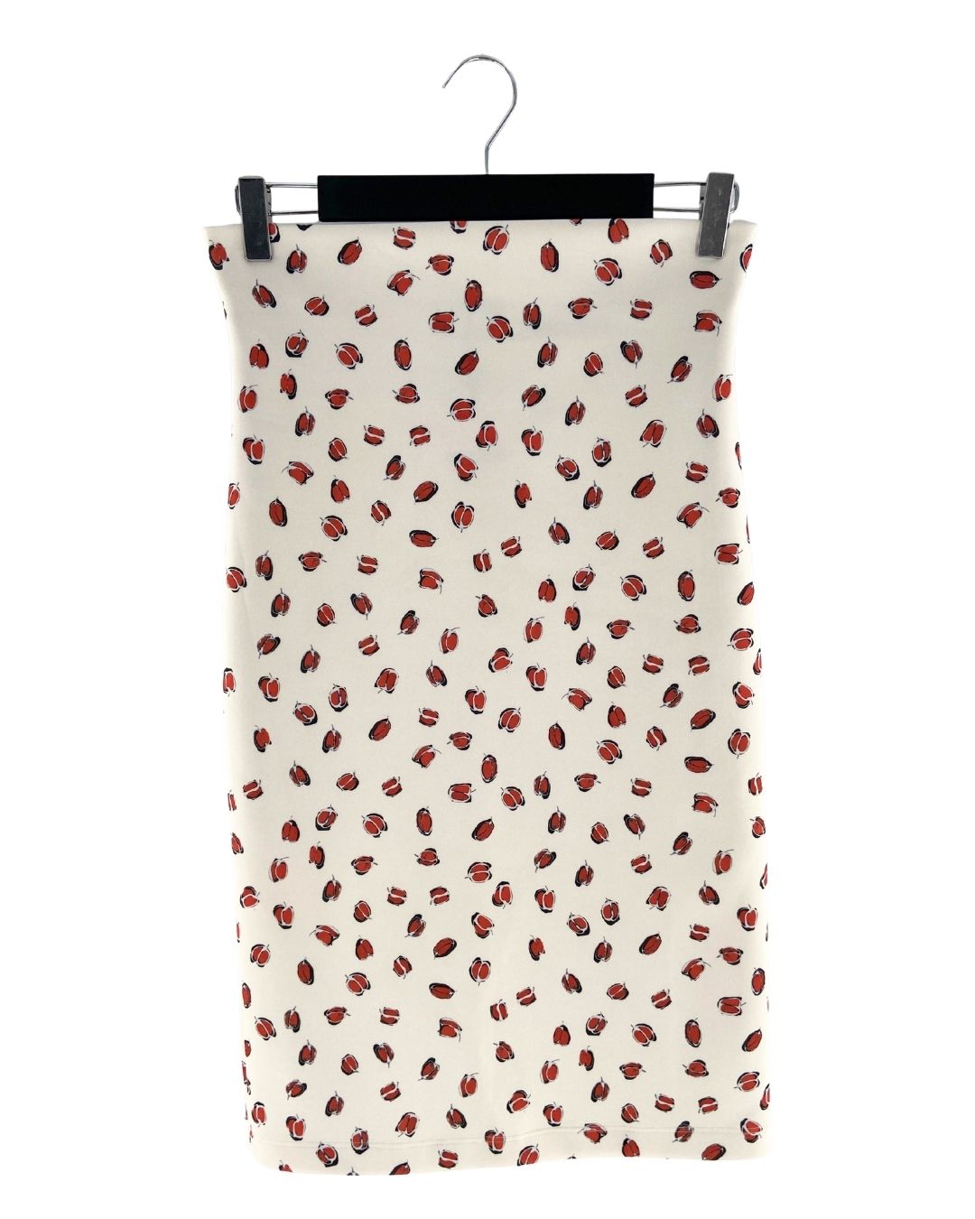 Falda midi lápiz en scuba