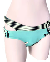 Bikini print flores y dots