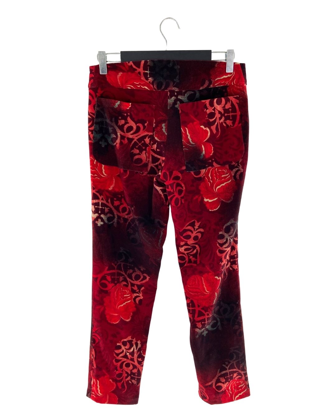 Pantalón recto print paisley