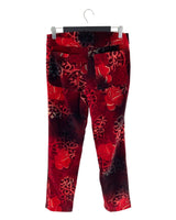 Pantalón recto print paisley