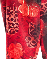 Pantalón recto print paisley