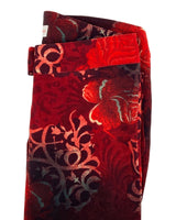Pantalón recto print paisley