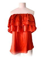 Blusa satinada sleeveless