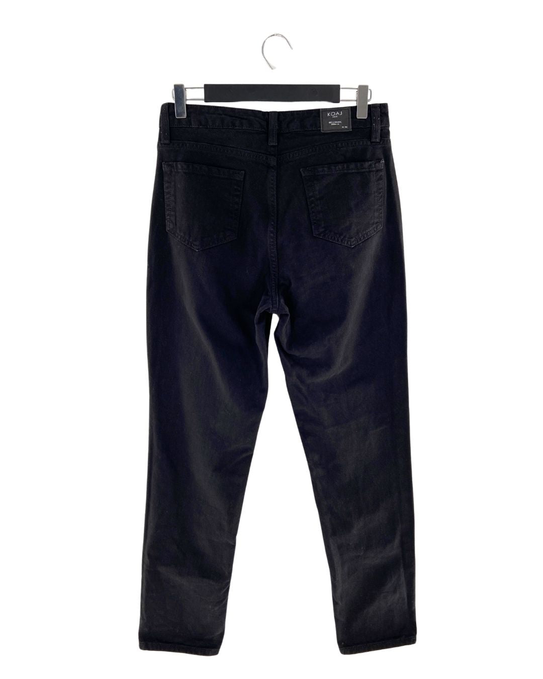 Jean tipo boyfriend fit rígido