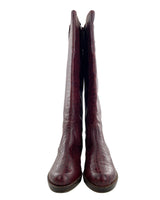 Botas caña alta con textura