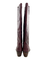 Botas caña alta con textura