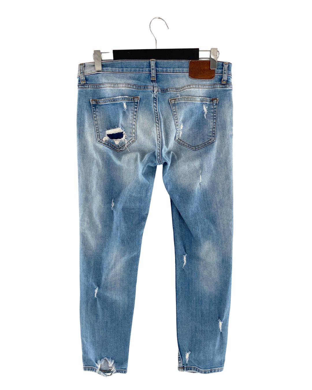 Jean stretch skinny destroyed