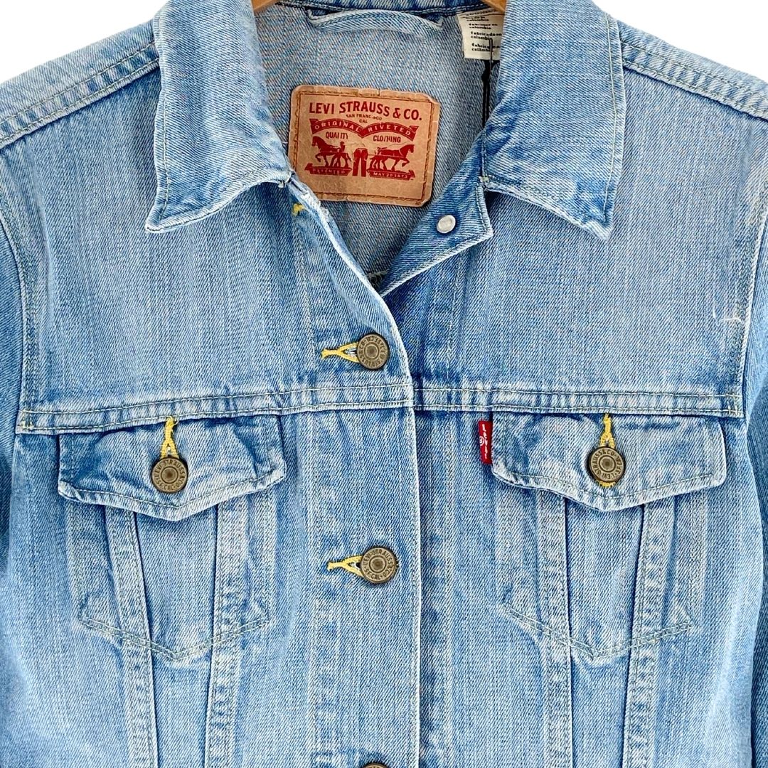 Chaqueta en denim wash