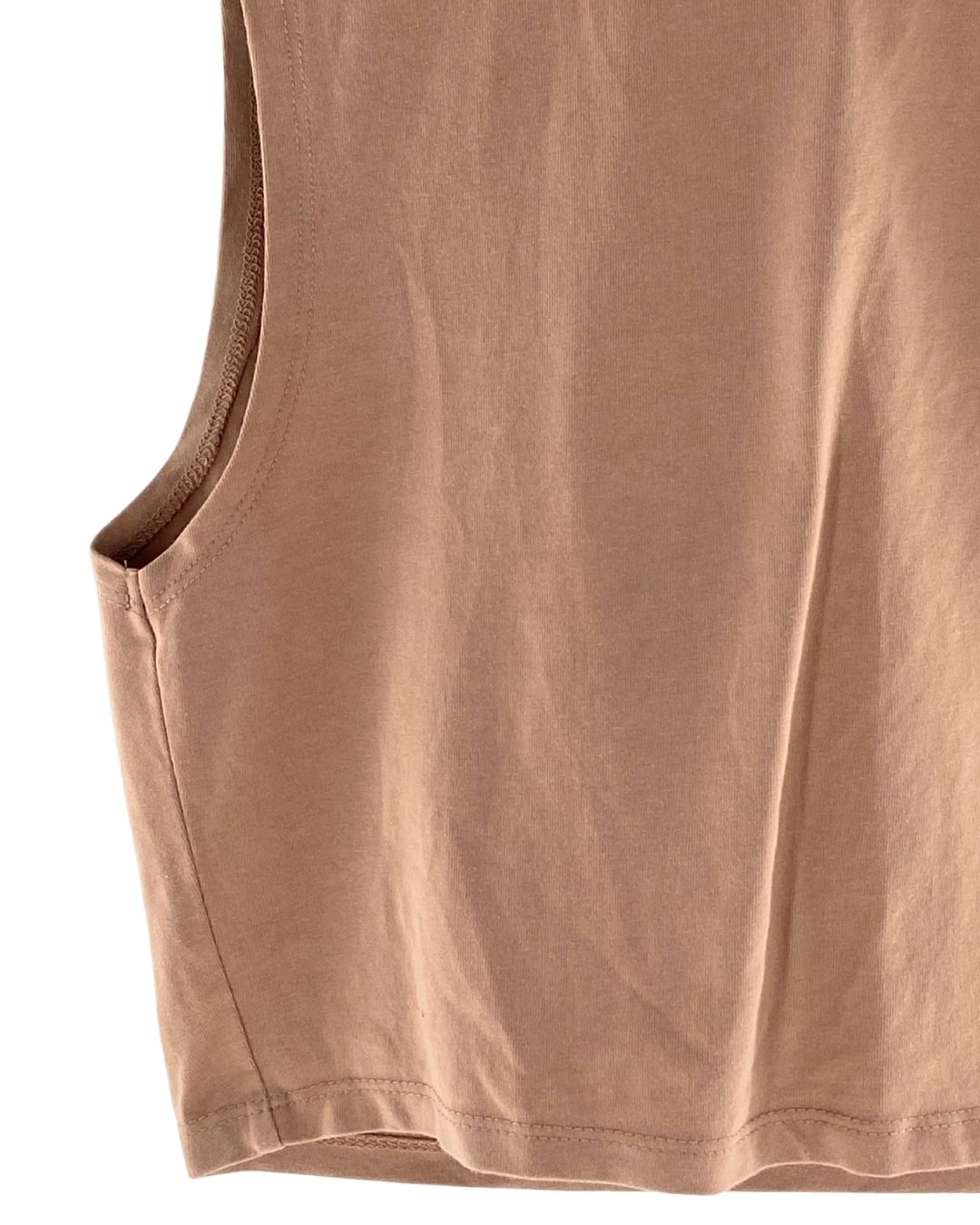 Crop top sleeveless básico