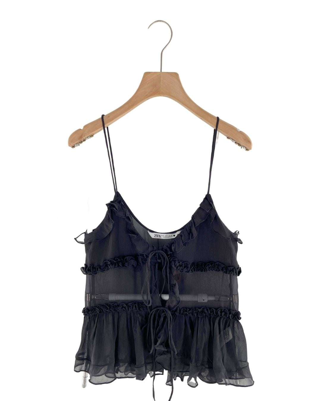 Blusa anudada en delantero