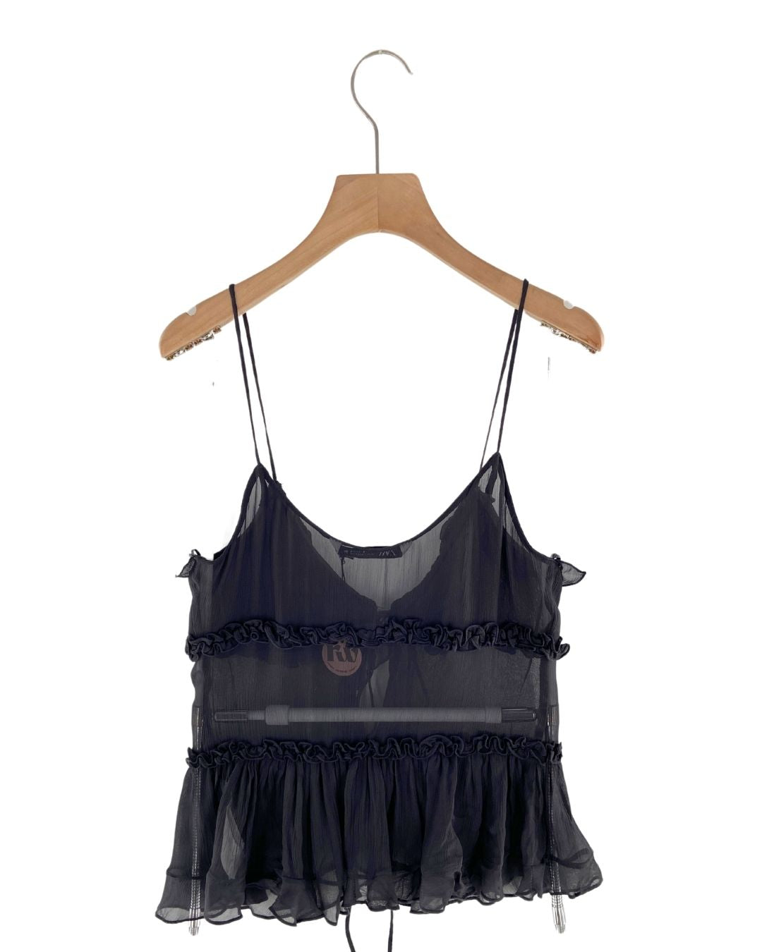 Blusa anudada en delantero