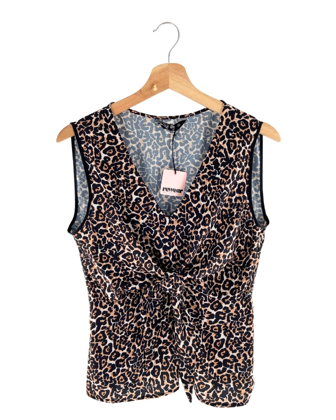 Blusa sleeveless animal print