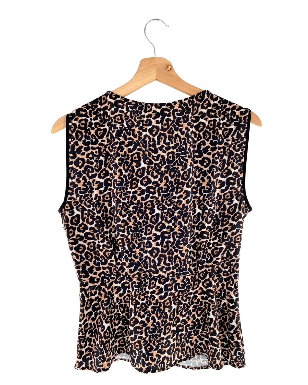Blusa sleeveless animal print