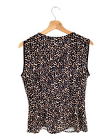 Blusa sleeveless animal print