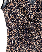 Blusa sleeveless animal print