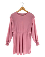Vestido midi con textura