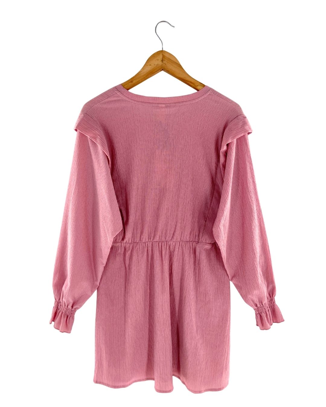 Vestido midi con textura