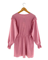 Vestido midi con textura