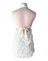 Vestido mini con flecos